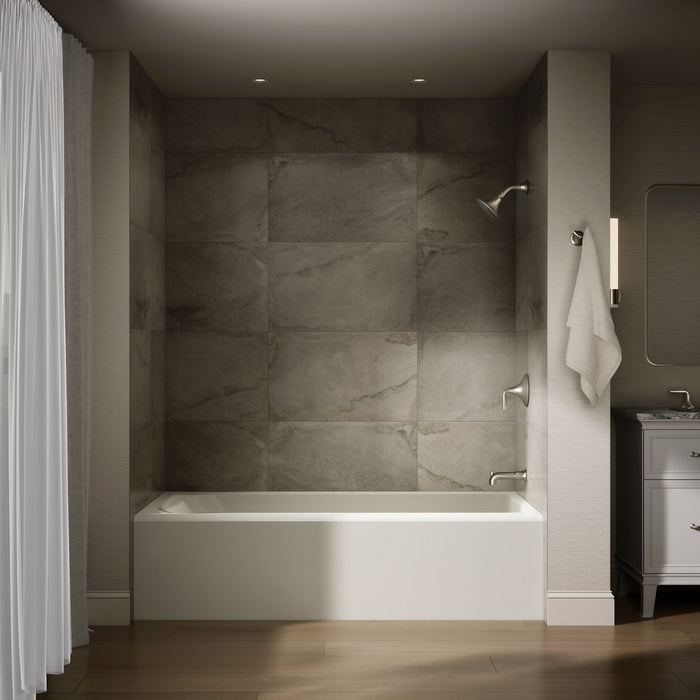 Kohler Avec 72" x 36" alcove bath, right drain
