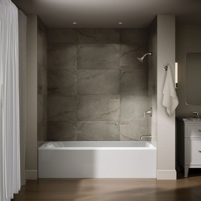 Kohler Avec 72" x 36" alcove bath, right drain