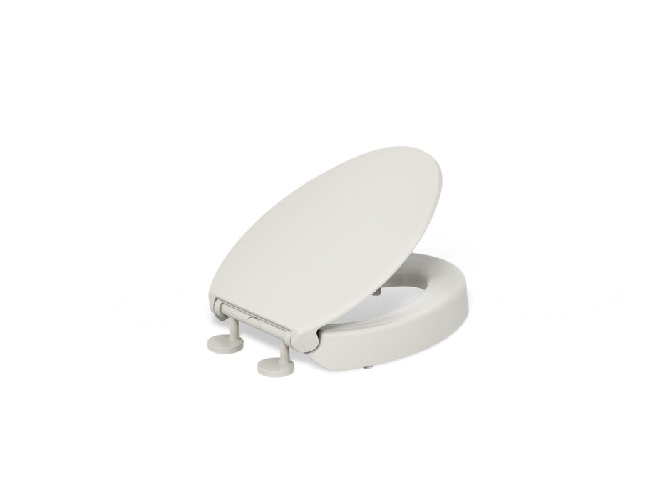 Kohler Hyten Elevated Quiet-Close elongated toilet seat