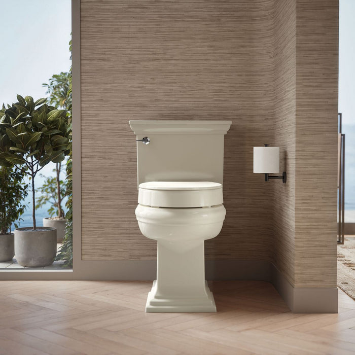 Kohler Hyten Elevated Quiet-Close elongated toilet seat