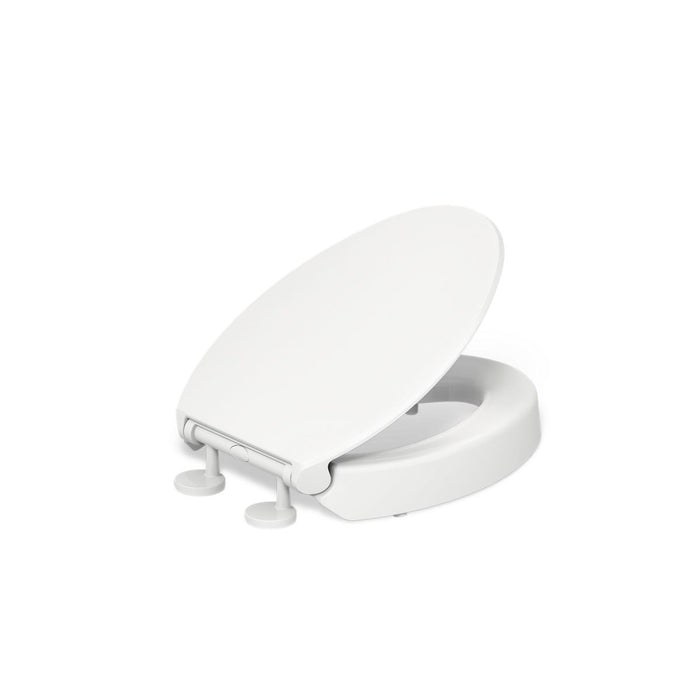 Kohler Hyten Elevated Quiet-Close elongated toilet seat