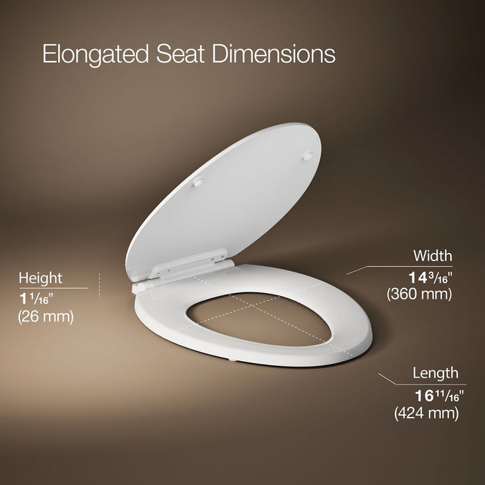 3/4 view of product with dimensions