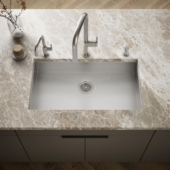 KOHLER K-25939 Vault 32" undermount single-bowl kitchen sink