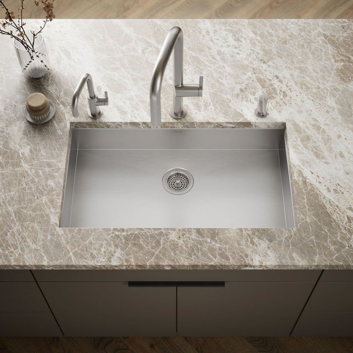 KOHLER Vault 32" undermount single-bowl kitchen sink