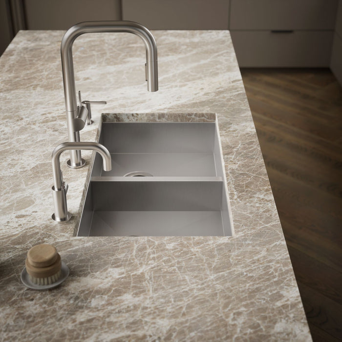 KOHLER K-25940 Vault 32" undermount double-bowl kitchen sink
