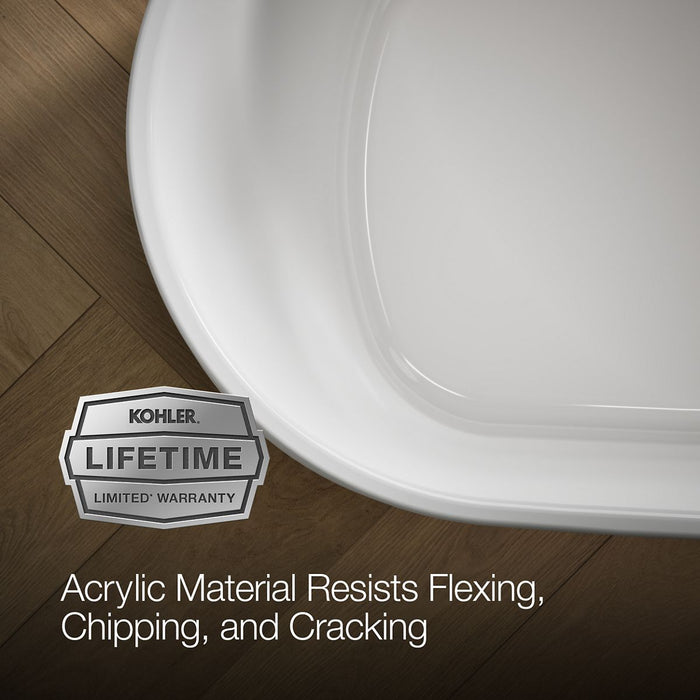 KOHLER K-25984 Ceric 60" x 29" freestanding bath