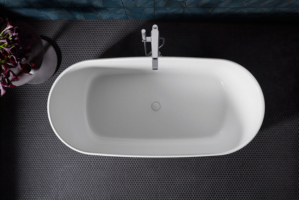 KOHLER K-25985 Ceric 65-1/4" x 31-1/4" Freestanding Bath