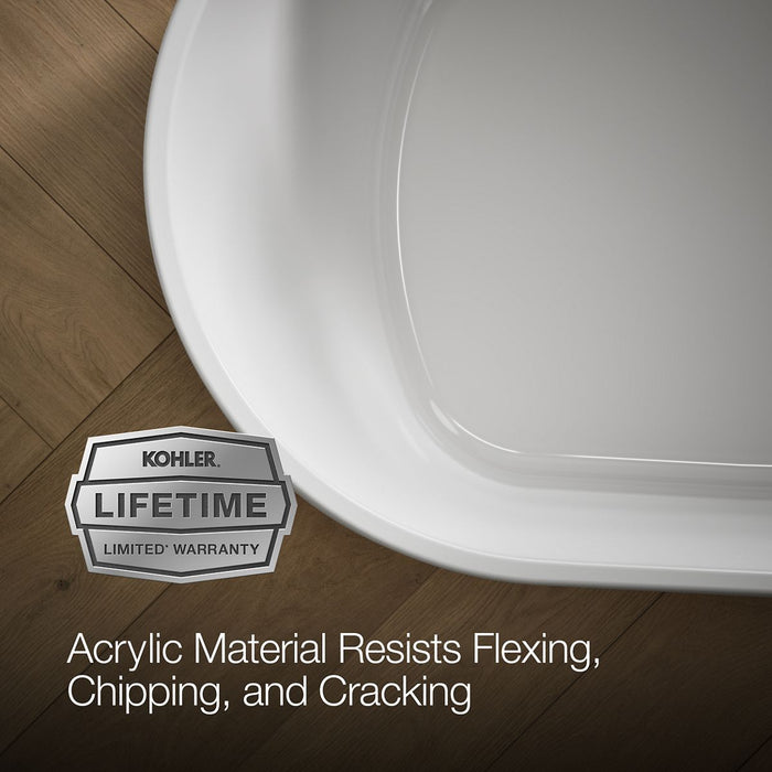 Kohler Ceric 65-1/4" x 31-1/4" freestanding bath