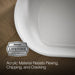 Kohler Ceric 65-1/4" x 31-1/4" freestanding bath