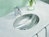 KOHLER K-2602-SU Rhythm 23-1/4" oval undermount bathroom sink, no overflow