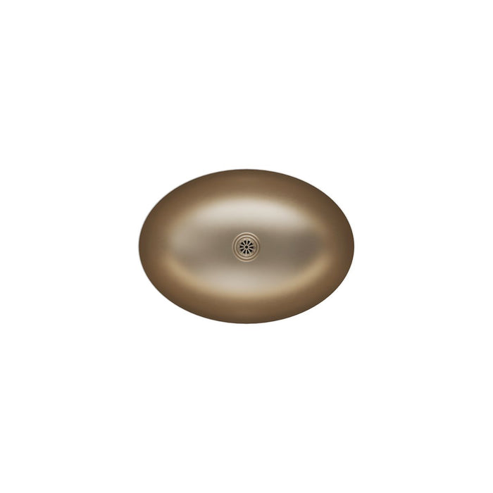 KOHLER Rhythm 23-1/4" oval undermount bathroom sink, no overflow