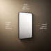 3/4 view of product with dimensions