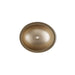 Kohler Bachata 20" oval drop-in/undermount bathroom sink, no overflow