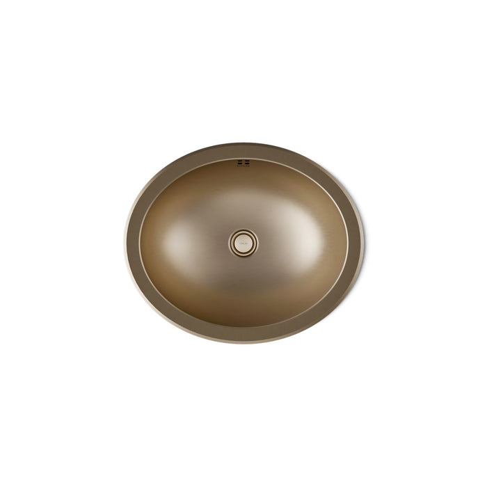 Kohler Bachata 20" oval drop-in/undermount bathroom sink