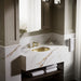 Kohler Bachata 20" oval drop-in/undermount bathroom sink