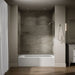 KOHLER K-26107-RA Entity 60" x 36" alcove bath with right drain