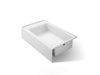 KOHLER K-26107-RA Entity 60" x 36" alcove bath with right drain