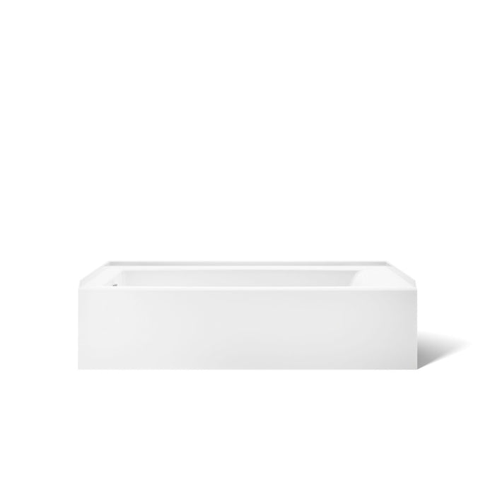 KOHLER K-26107-LA Entity 60" x 36" alcove bath with left drain