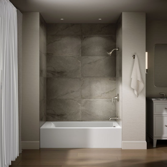 Kohler Entity 60" x 36" alcove bath with right drain
