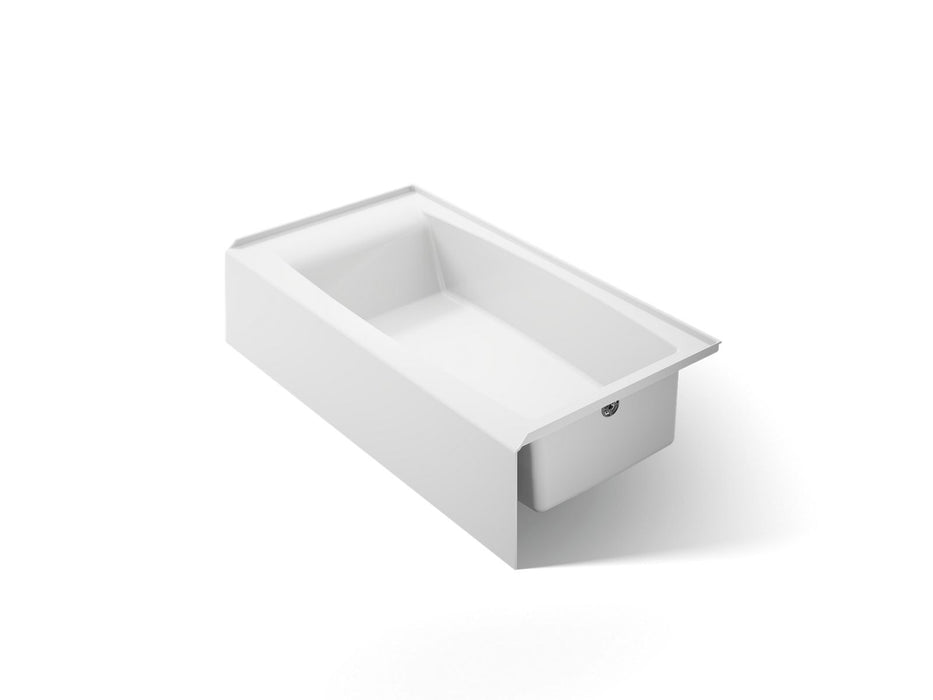 KOHLER K-26108-RA Entity 60" x 32" alcove bath with right drain