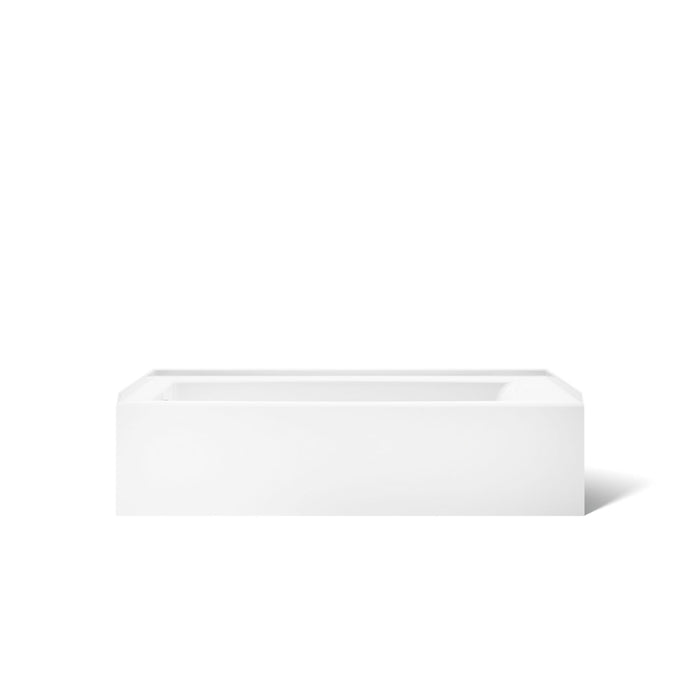 KOHLER K-26108-LA Entity 60" x 32" alcove bath with left drain