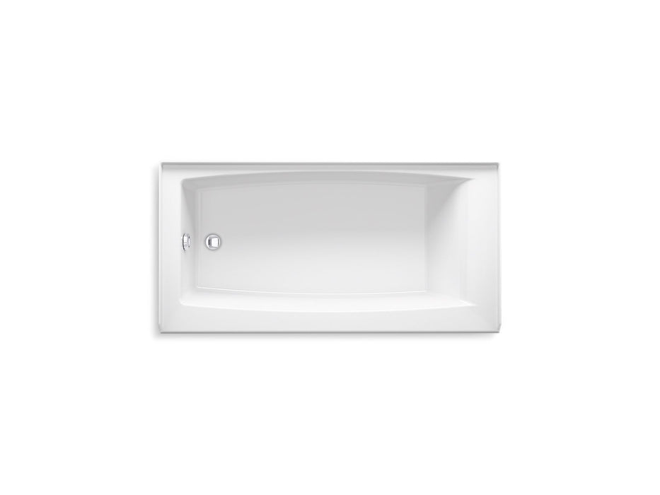 KOHLER K-26109-LA Entity 60" x 30" alcove bath, left drain