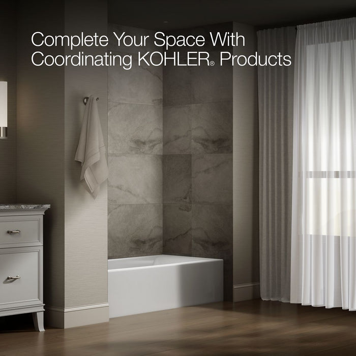 Kohler Entity 60" x 30" alcove bath, left drain