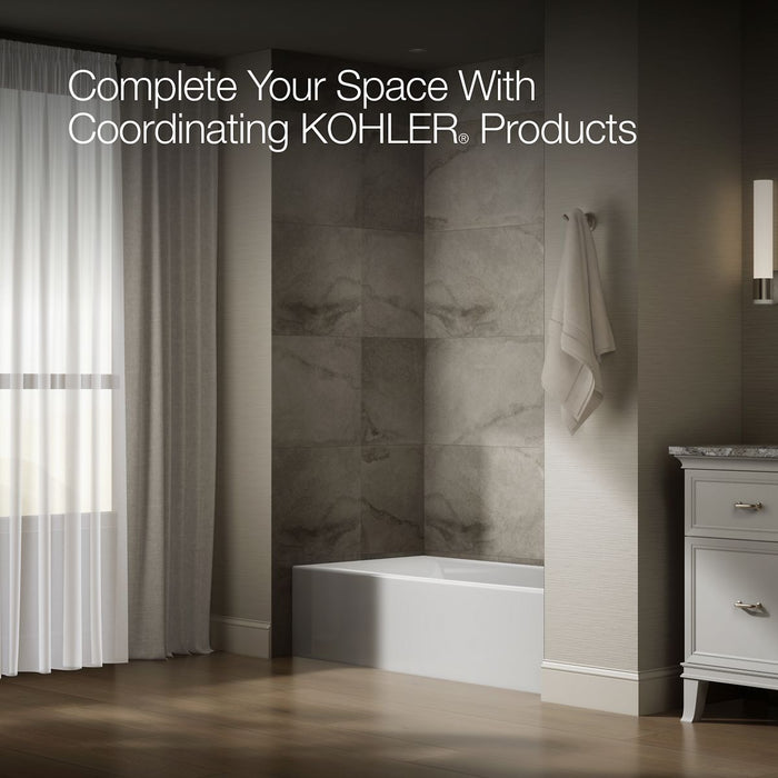 Kohler Entity 60" x 30" alcove bath right drain