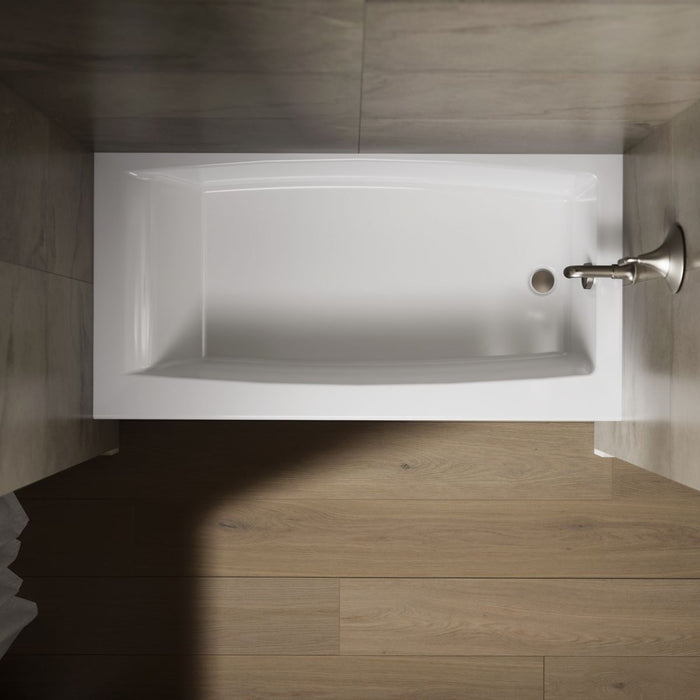 Kohler Entity 60" x 30" alcove bath right drain