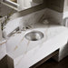 KOHLER K-2610-SU Bolero 13-3/4" round drop-in/undermount bathroom sink, no overflow