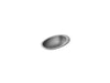 KOHLER K-2611-SU Bolero 16-3/4" oval drop-in/undermount bathroom sink, no overflow