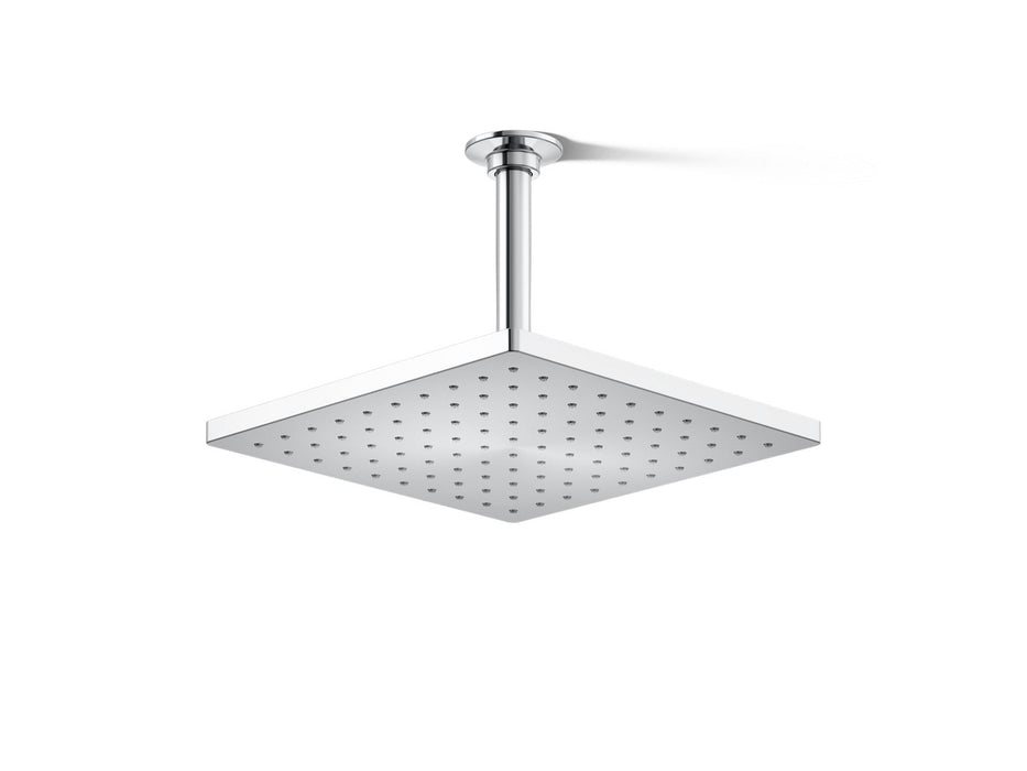 KOHLER K-26149 Honesty 10" single-function rainhead, 2.5 gpm, polished chrome