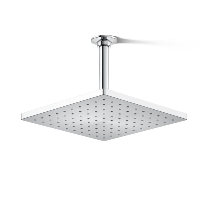 KOHLER K-26149 Honesty 10" single-function rainhead, 2.5 gpm, polished chrome - view 3