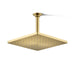 KOHLER K-26149 Honesty 10" single-function rainhead, 2.5 gpm, vibrant brushed moderne brass - view 3