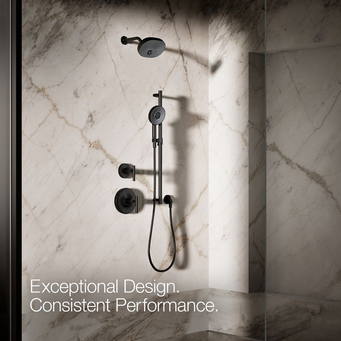 KOHLER K-26282 Statement Round three-function handshower, 2.5 gpm