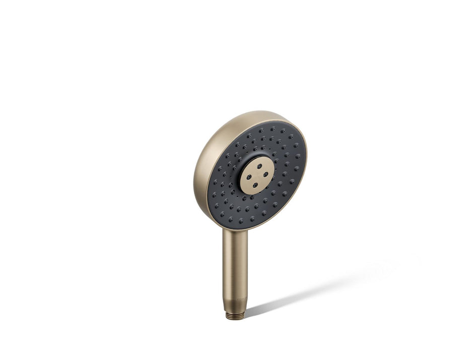 KOHLER K-26282-G Statement Round three-function handshower, 1.75 gpm