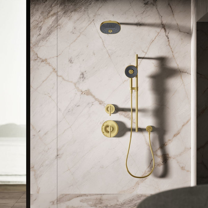 Kohler Statement Round three-function handshower, 1.75 gpm