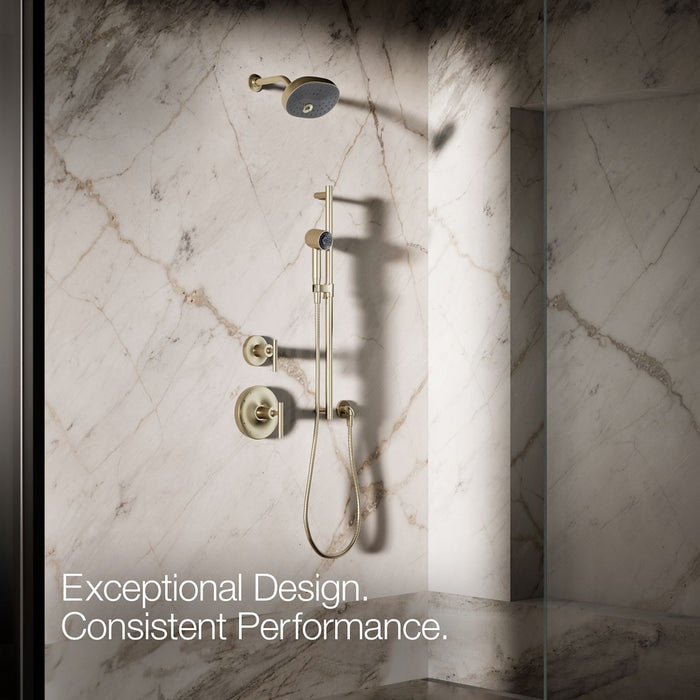 KOHLER K-26286-G Statement Iconic single-function handshower, 1.75 gpm