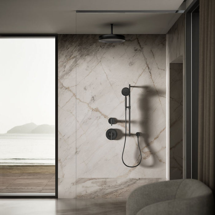 KOHLER K-26292 Statement Round 14" single-function rainhead, 2.5 gpm