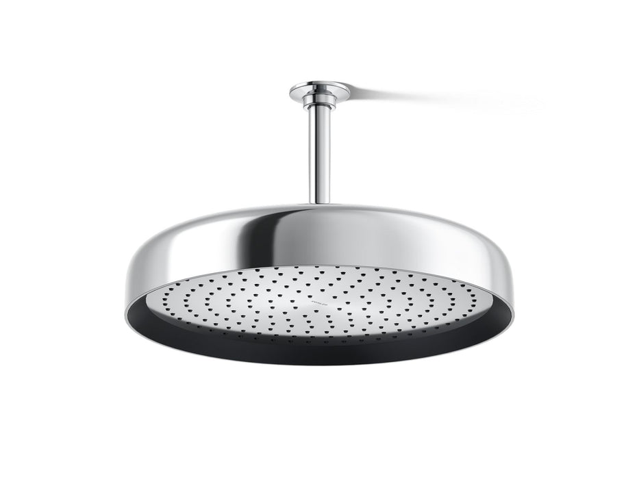 KOHLER K-26292 Statement Round 14" single-function rainhead, 2.5 gpm