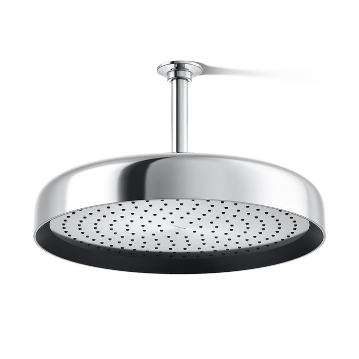 KOHLER K-26292 Statement Round 14" single-function rainhead, 2.5 gpm