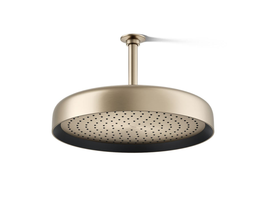 KOHLER K-26292 Statement Round 14" single-function rainhead, 2.5 gpm