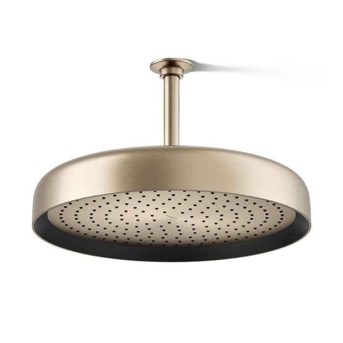 KOHLER K-26292 Statement Round 14" single-function rainhead, 2.5 gpm