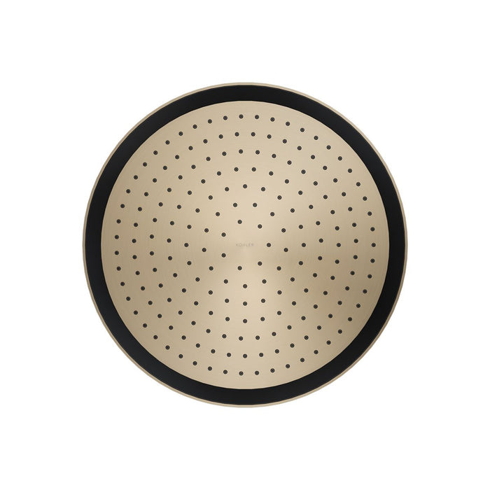 KOHLER K-26292 Statement Round 14" single-function rainhead, 2.5 gpm