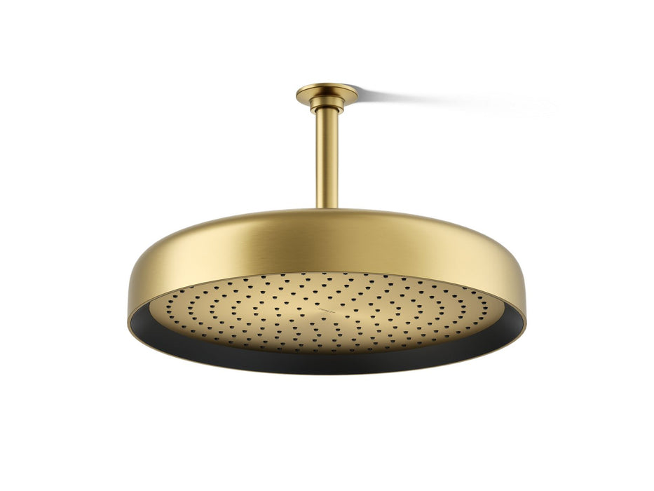 KOHLER K-26292 Statement Round 14" single-function rainhead, 2.5 gpm