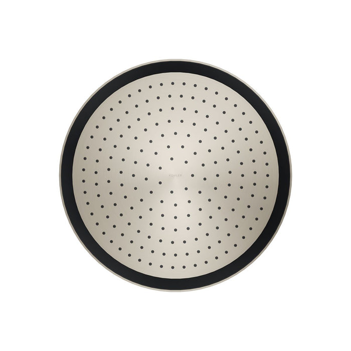 KOHLER K-26292 Statement Round 14" single-function rainhead, 2.5 gpm