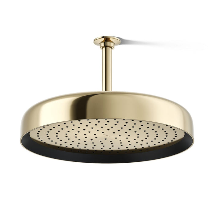 KOHLER K-26292 Statement Round 14" single-function rainhead, 2.5 gpm