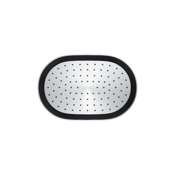 KOHLER K-26293 Statement Oblong 12" single-function rainhead, 2.5 gpm