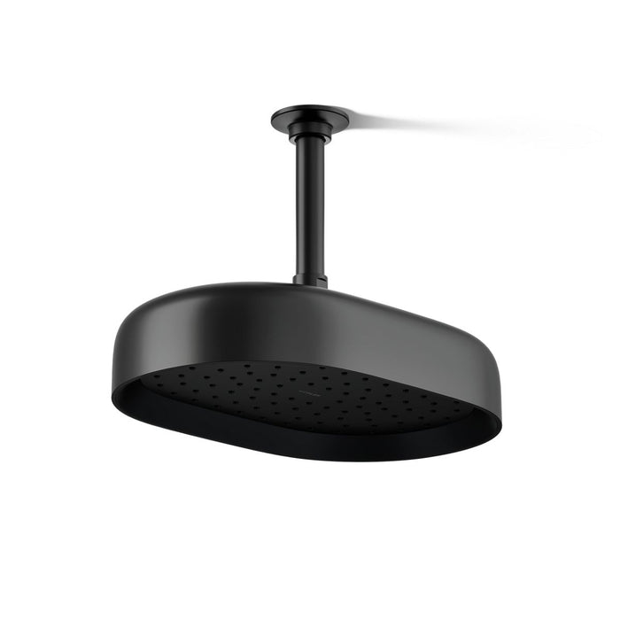 KOHLER K-26293-G Statement Oblong 12" single-function rainhead, 1.75 gpm