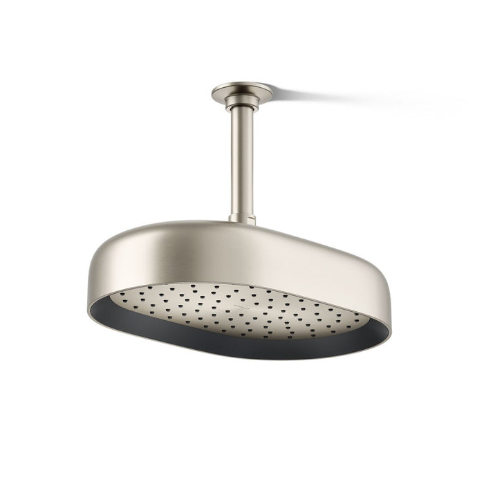 KOHLER K-26293-G Statement Oblong 12" single-function rainhead, 1.75 gpm